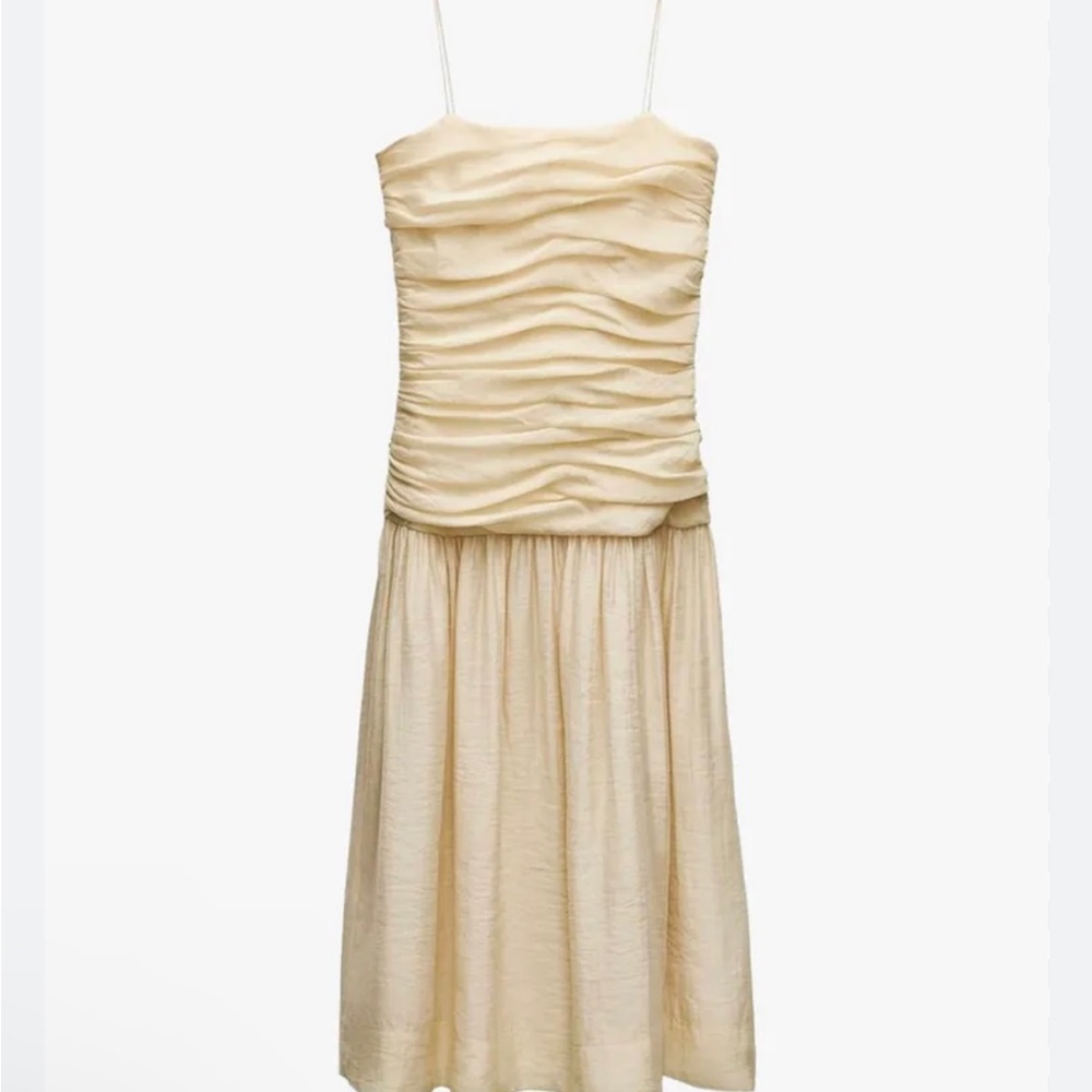 Zara ZW collection midi dress